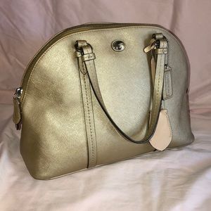Cute Gold Coach purse